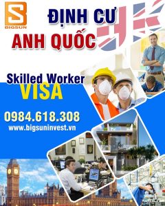 BIGSUN – Các vị trí tuyển dụng tại Anh Quốc cho công dân Việt Nam